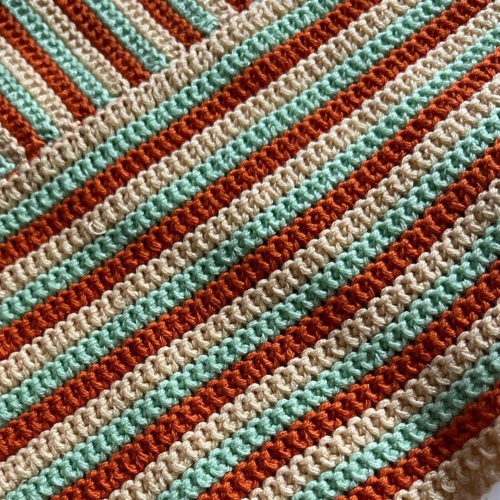 Urban Outfitters‎ NWOT Kaia Asymmetrical Knit Striped One Shoulder Top - Picture 8 of 9